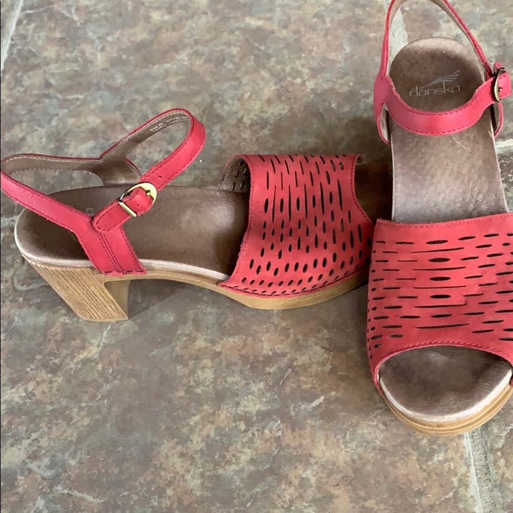 Dansko Red pumps size 42